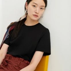 Kowtow Classic Tee - Black EOS Sale* 9 Kowtow Classic Tee - Black EOS Sale*