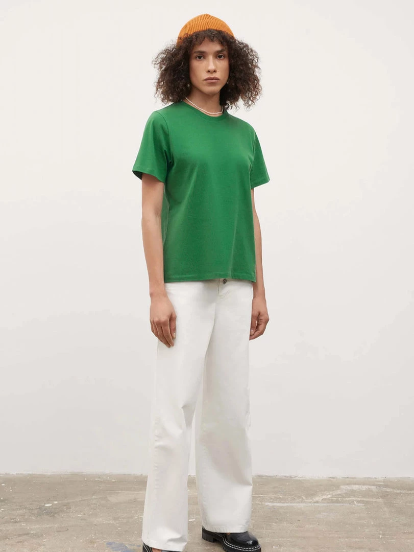 Kowtow Classic Tee - Evergreen EOS Sale* 1 Kowtow Classic Tee - Evergreen EOS Sale*