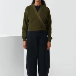 Kowtow EOS Sale* Composure Cardigan – Khaki