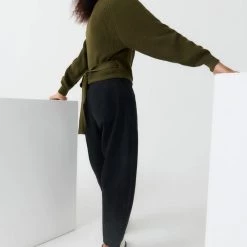 Kowtow EOS Sale* Composure Cardigan – Khaki 11 Kowtow EOS Sale* Composure Cardigan – Khaki