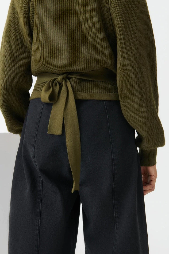 Kowtow EOS Sale* Composure Cardigan – Khaki 6 Kowtow EOS Sale* Composure Cardigan – Khaki