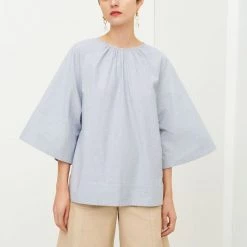 Kowtow Constance Top - Stripe EOS Sale*