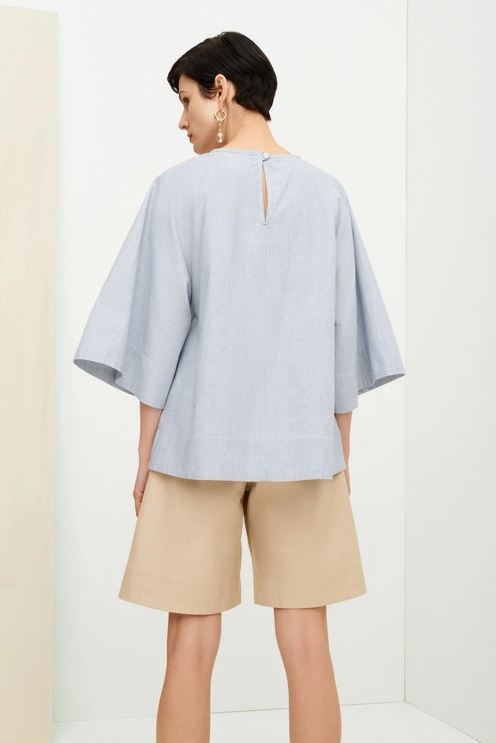 Kowtow Constance Top - Stripe EOS Sale* 2 Kowtow Constance Top - Stripe EOS Sale*