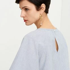 Kowtow Constance Top - Stripe EOS Sale* 6 Kowtow Constance Top - Stripe EOS Sale*