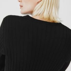 Kowtow Element Knit Top - Black