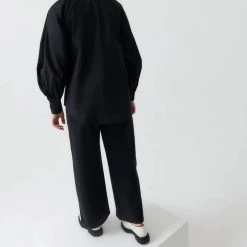 Kowtow Ella Shirt - Black EOS Sale* 12 Kowtow Ella Shirt - Black EOS Sale*