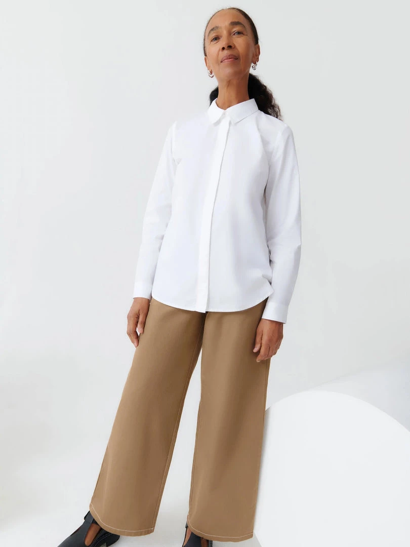 Kowtow Everyday Shirt – White 3 Kowtow Everyday Shirt – White