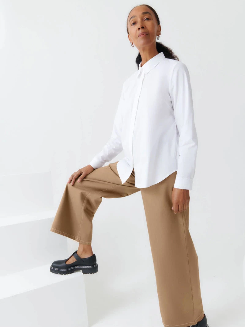Kowtow Everyday Shirt – White 1 Kowtow Everyday Shirt – White