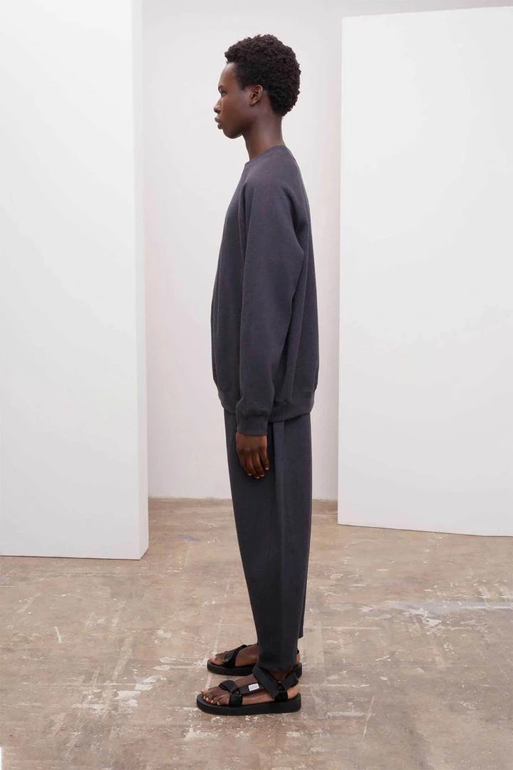 Kowtow Unisex Everyday Crew – Charcoal Marle 5 Kowtow Unisex Everyday Crew – Charcoal Marle