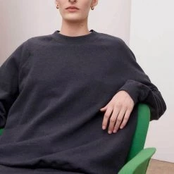 Kowtow Unisex Everyday Crew – Charcoal Marle 15 Kowtow Unisex Everyday Crew – Charcoal Marle