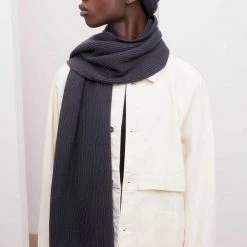 Kowtow EOS Sale* Unisex Fisherman Scarf - Charcoal Marle 10 Kowtow EOS Sale* Unisex Fisherman Scarf - Charcoal Marle