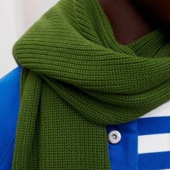 Kowtow Unisex Fisherman Scarf - Grass EOS Sale* 13 Kowtow Unisex Fisherman Scarf - Grass EOS Sale*