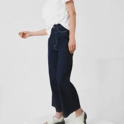 Kowtow EOS Sale* Frill Sleeve Tee – White