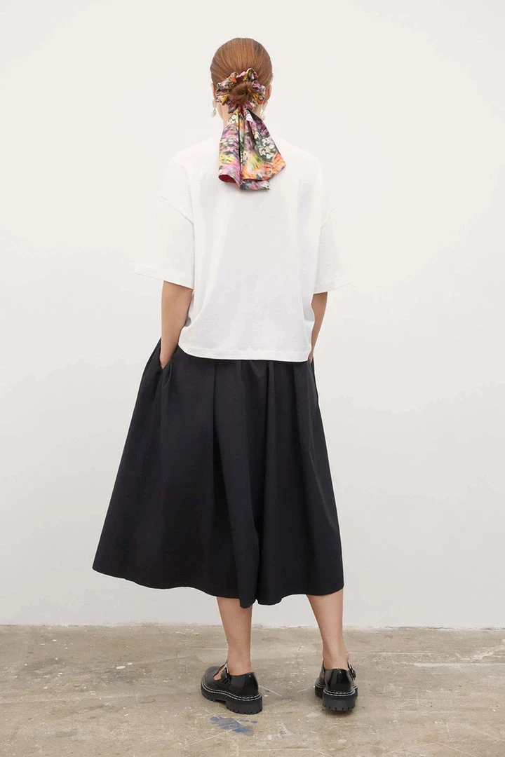Kowtow Frill Tee - White EOS Sale* 5 Kowtow Frill Tee - White EOS Sale*