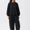 Kowtow Full Sleeve Top - Black EOS Sale*
