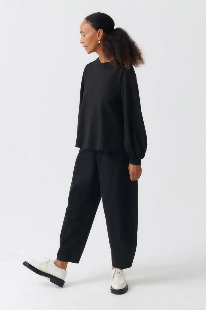 Kowtow Full Sleeve Top - Black EOS Sale* 6 Kowtow Full Sleeve Top - Black EOS Sale*