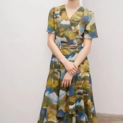 Kowtow Harbour Dress – Landscape EOS Sale*