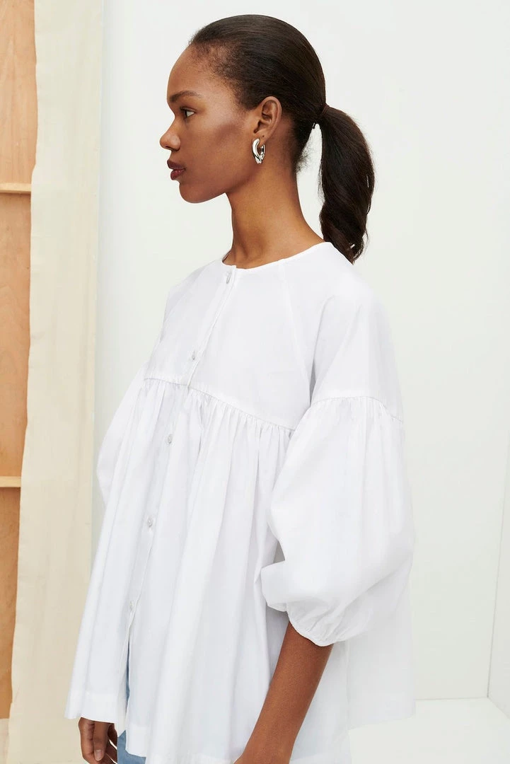 Kowtow EOS Sale* Ida Top - White 2 Kowtow EOS Sale* Ida Top - White