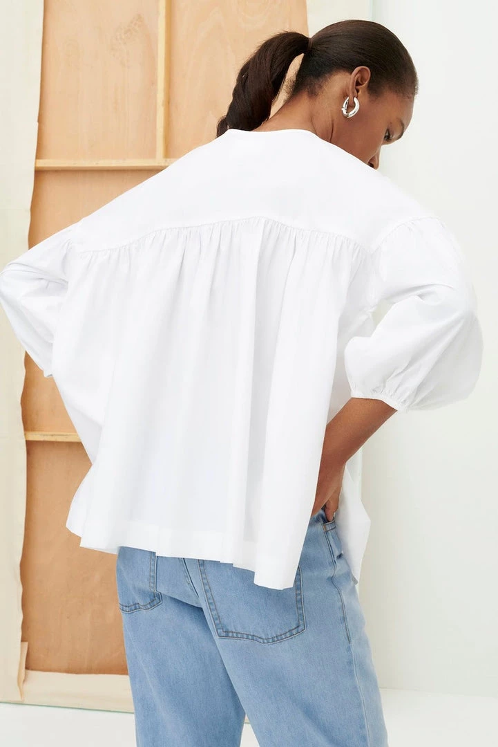 Kowtow EOS Sale* Ida Top - White 3 Kowtow EOS Sale* Ida Top - White