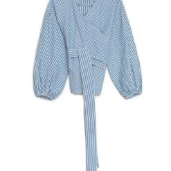 Kowtow EOS Sale* Journey Wrap Top - Stripe