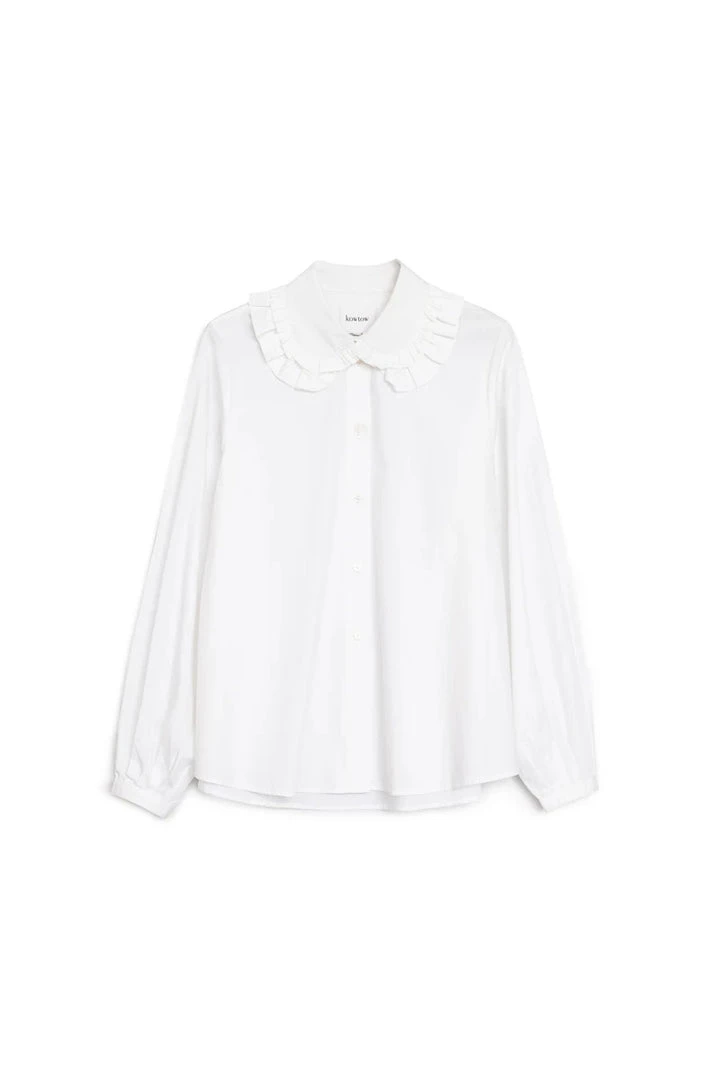 Kowtow Jules Shirt - White 6 Kowtow Jules Shirt - White