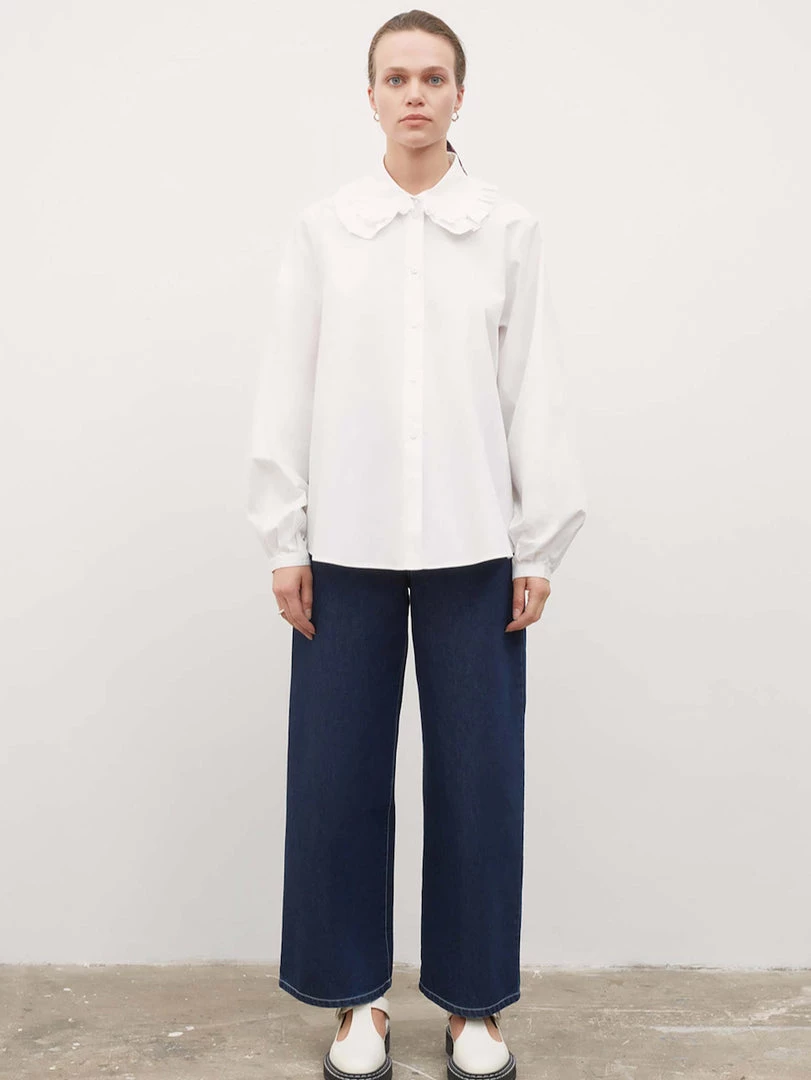 Kowtow Jules Shirt - White 1 Kowtow Jules Shirt - White