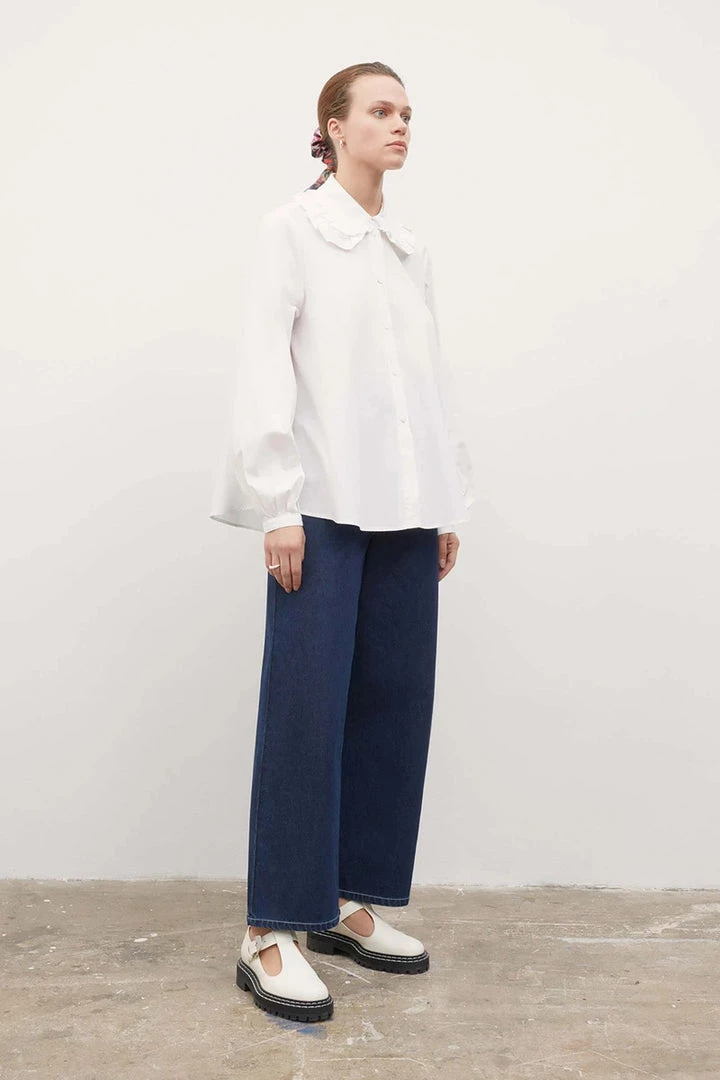 Kowtow Jules Shirt - White 4 Kowtow Jules Shirt - White