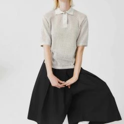 Kowtow EOS Sale* Knitted Polo – Marle