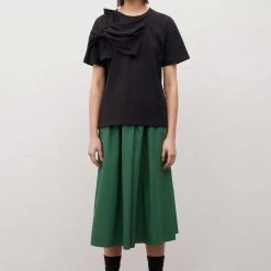 Kowtow EOS Sale* Knotted Tee - Black