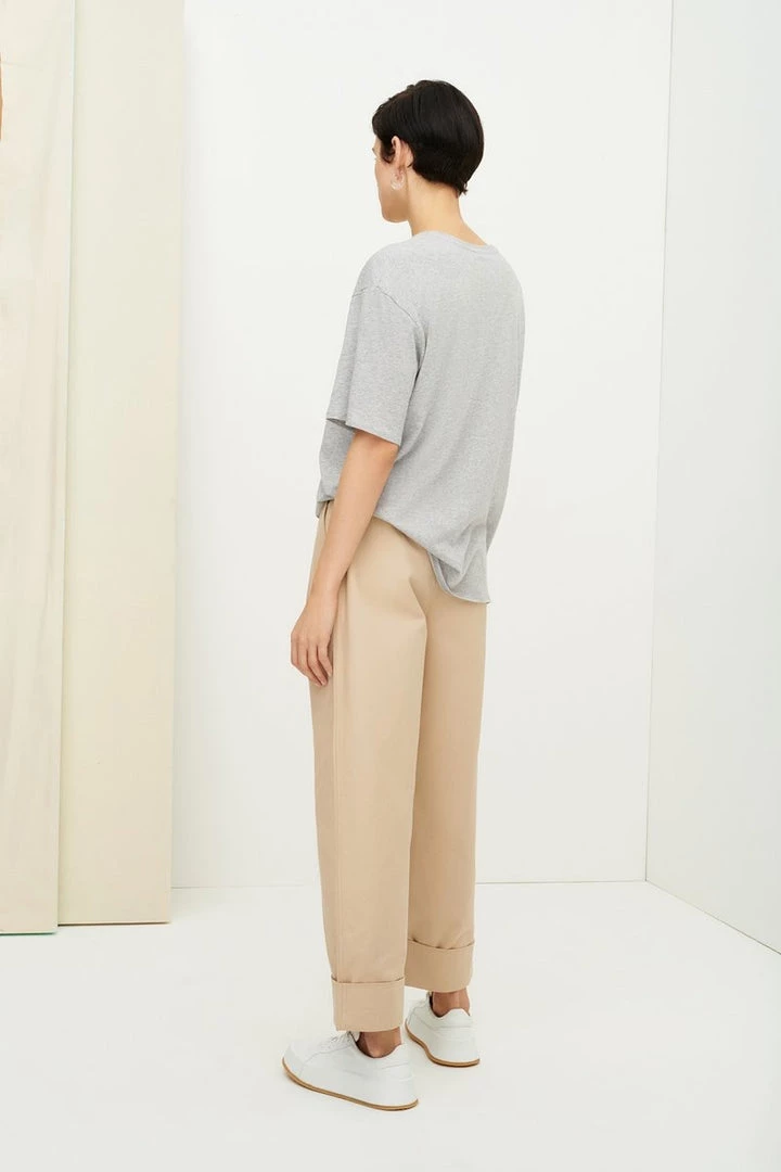 Kowtow EOS Sale* Light Tee - Grey Marle 2 Kowtow EOS Sale* Light Tee - Grey Marle