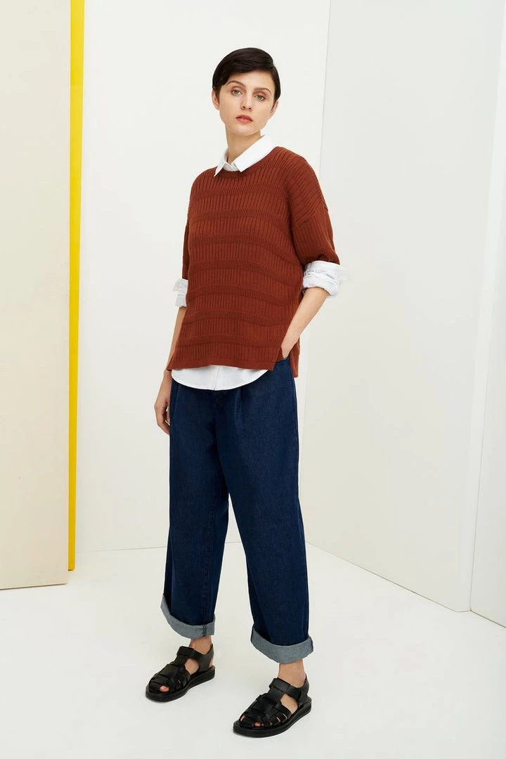 Kowtow Odyssey Top - Earth Brown EOS Sale* 2 Kowtow Odyssey Top - Earth Brown EOS Sale*