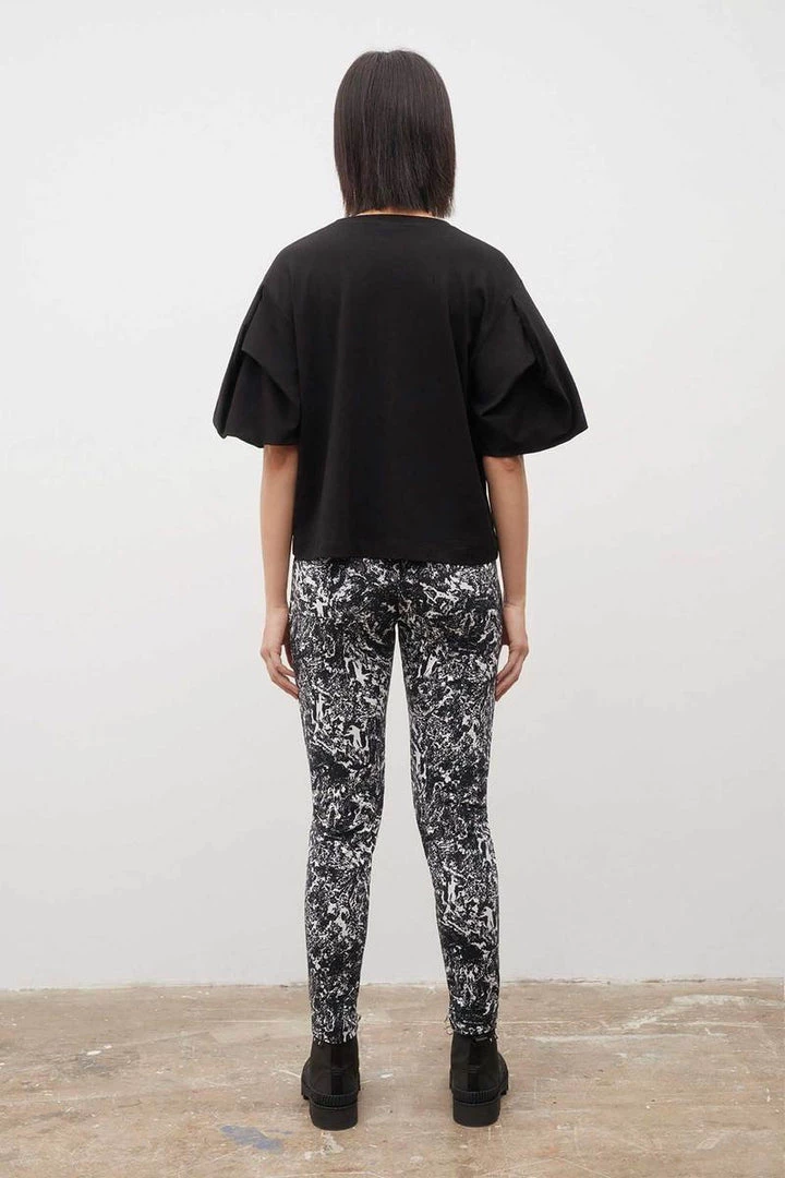 Kowtow Origami Tee - Black EOS Sale* 3 Kowtow Origami Tee - Black EOS Sale*