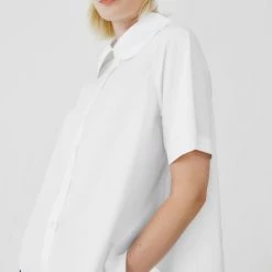 Kowtow Petal Shirt - White EOS Sale* 10 Kowtow Petal Shirt - White EOS Sale*