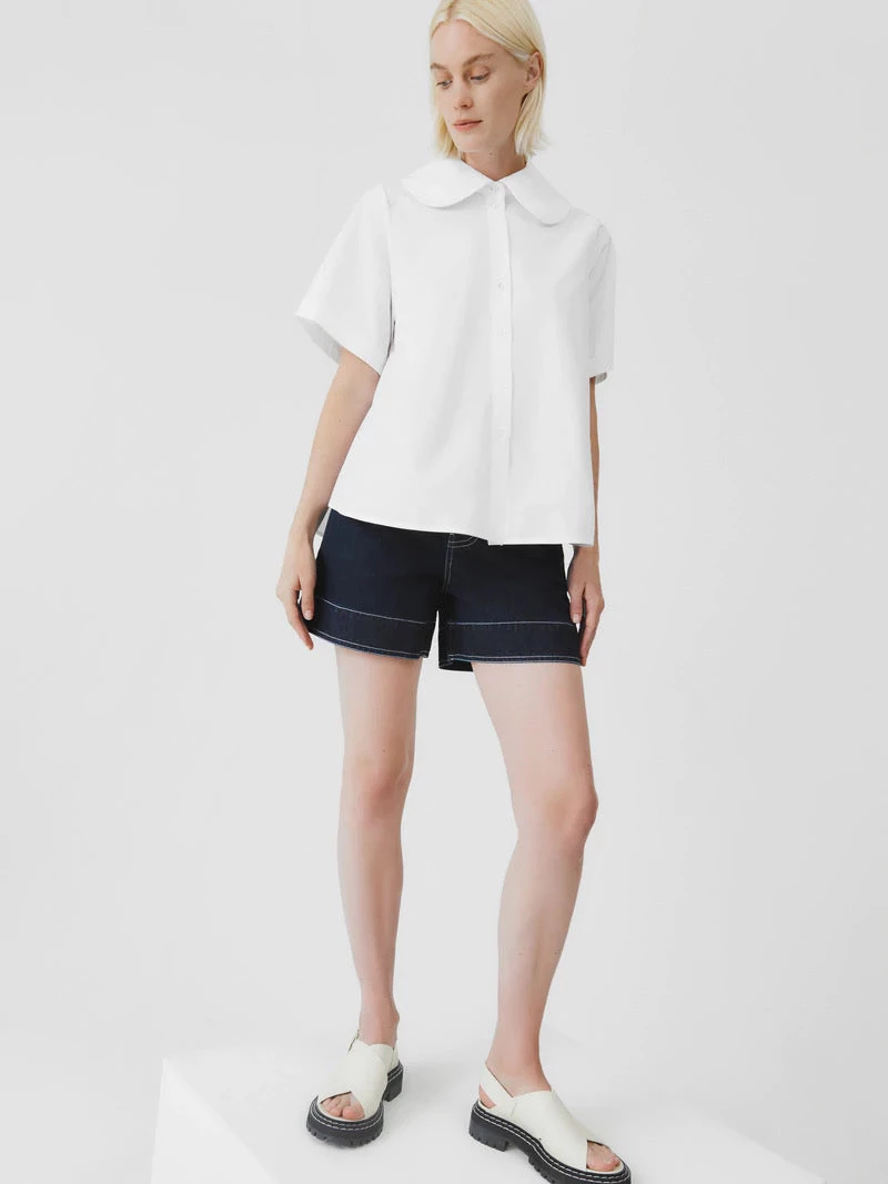 Kowtow Petal Shirt - White EOS Sale* 6 Kowtow Petal Shirt - White EOS Sale*