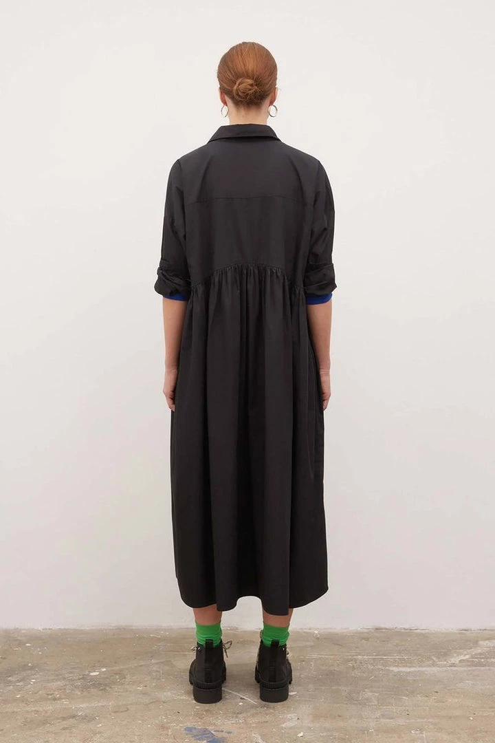 Kowtow EOS Sale* Phoebe Dress - Black 3 Kowtow EOS Sale* Phoebe Dress - Black
