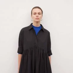 Kowtow EOS Sale* Phoebe Dress - Black 9 Kowtow EOS Sale* Phoebe Dress - Black