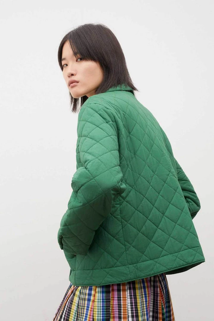 Kowtow Quilt Jacket – Evergreen EOS Sale* 2 Kowtow Quilt Jacket – Evergreen EOS Sale*