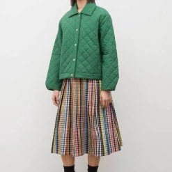 Kowtow Quilt Jacket – Evergreen EOS Sale* 8 Kowtow Quilt Jacket – Evergreen EOS Sale*