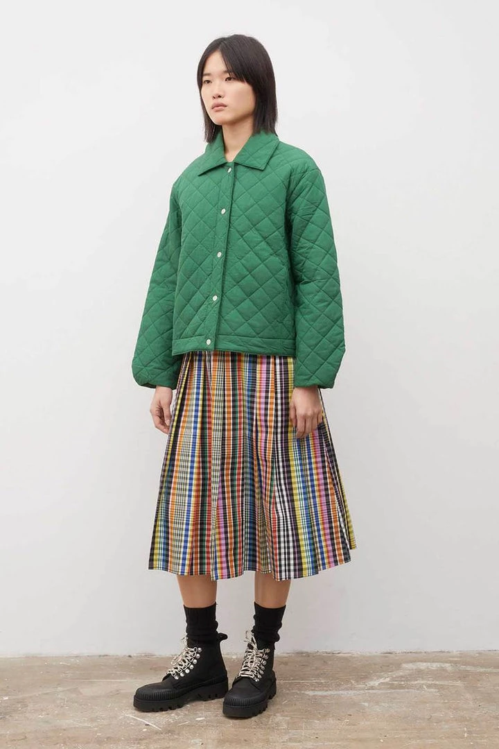 Kowtow Quilt Jacket – Evergreen EOS Sale* 4 Kowtow Quilt Jacket – Evergreen EOS Sale*