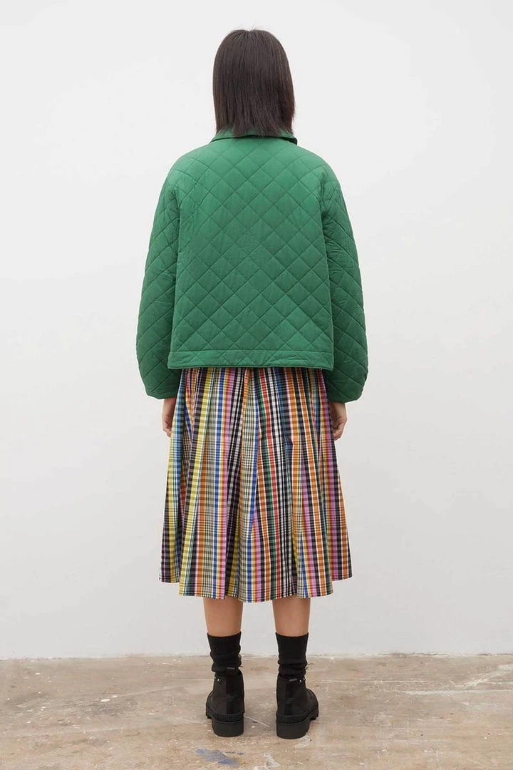 Kowtow Quilt Jacket – Evergreen EOS Sale* 5 Kowtow Quilt Jacket – Evergreen EOS Sale*