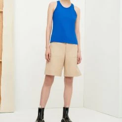 Kowtow Racer Back Singlet - Sea Blue 8 Kowtow Racer Back Singlet - Sea Blue