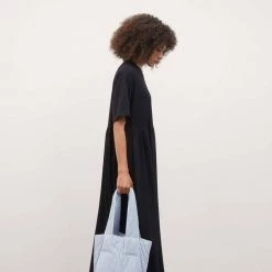 Kowtow Rib Panel Dress - Black 8 Kowtow Rib Panel Dress - Black