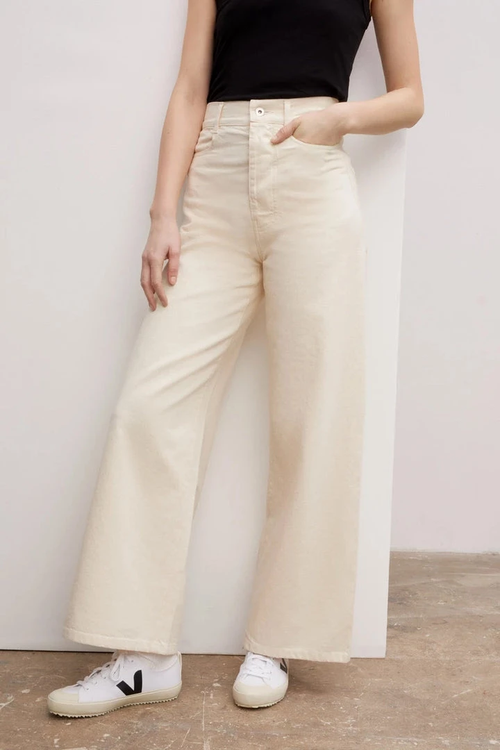 Kowtow Sailor Jeans - Greige EOS Sale* 3 Kowtow Sailor Jeans - Greige EOS Sale*