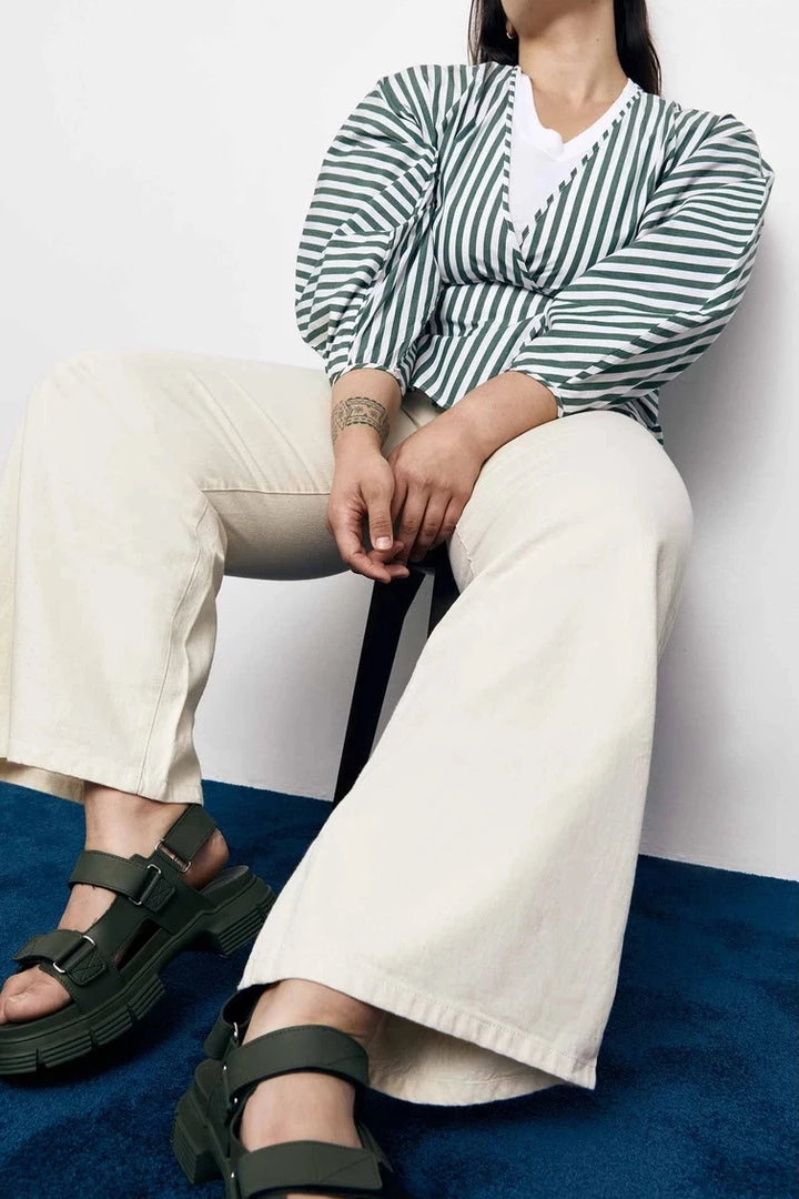 Kowtow Sailor Jeans - Greige EOS Sale* 6 Kowtow Sailor Jeans - Greige EOS Sale*