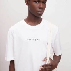 Kowtow EOS Sale* Unisex Single-Use Planet Tee – White