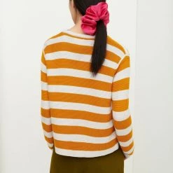 Kowtow EOS Sale* Stripe Crew - Marigold