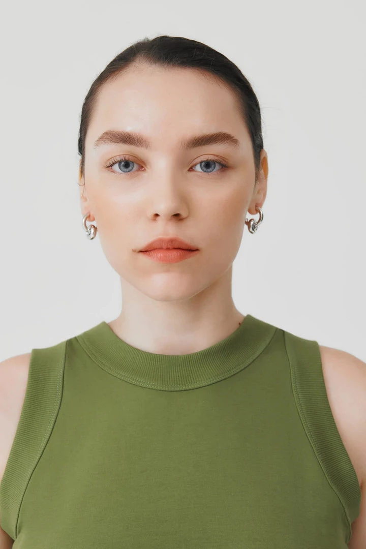 Kowtow Tank Top - Leaf 3 Kowtow Tank Top - Leaf