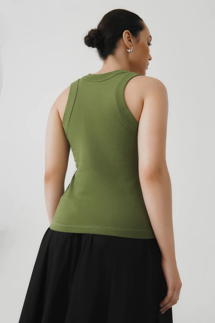 Kowtow Tank Top - Leaf 6 Kowtow Tank Top - Leaf