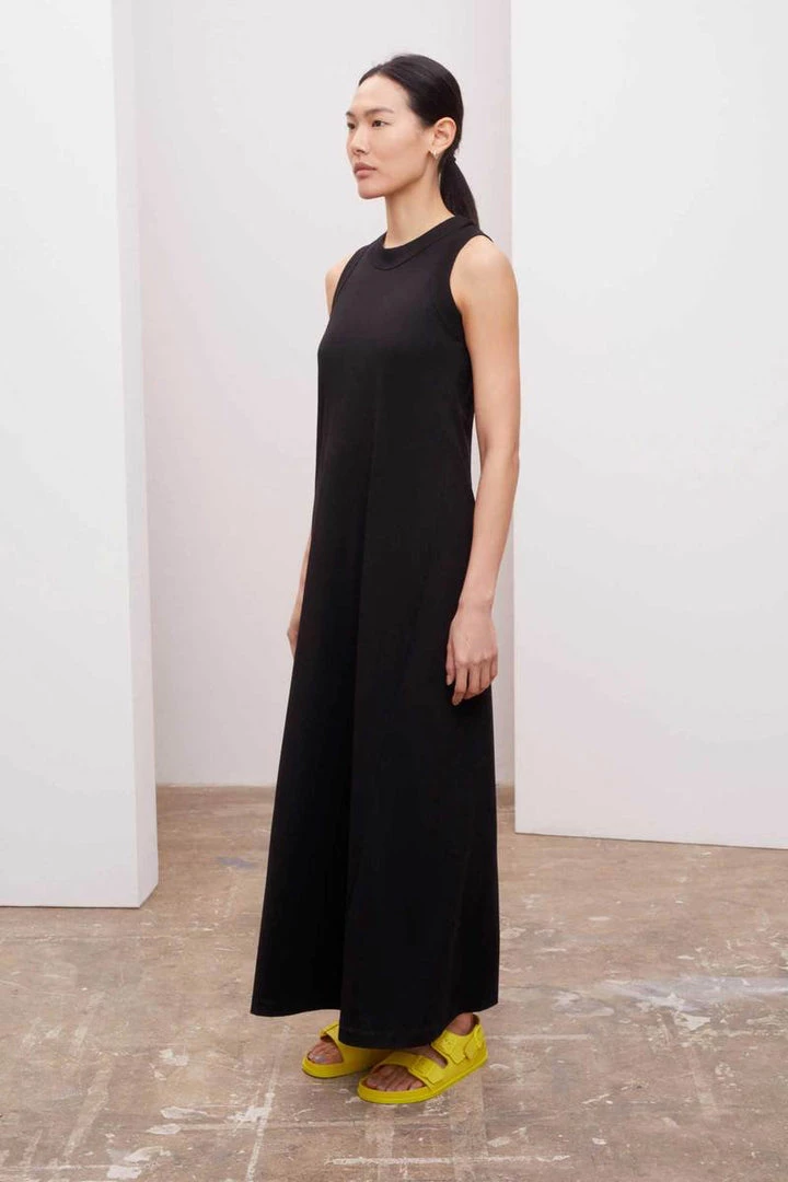 Kowtow Tank Dress – Black 3 Kowtow Tank Dress – Black