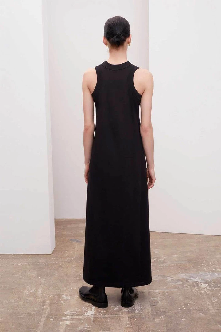 Kowtow Tank Dress – Black 4 Kowtow Tank Dress – Black